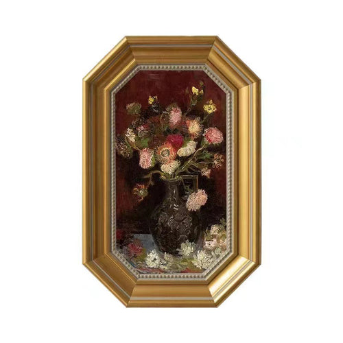Montierte Blumen Kunst