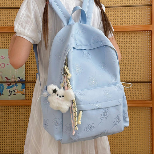 Schicke Gemusterte Schultasche Karnz