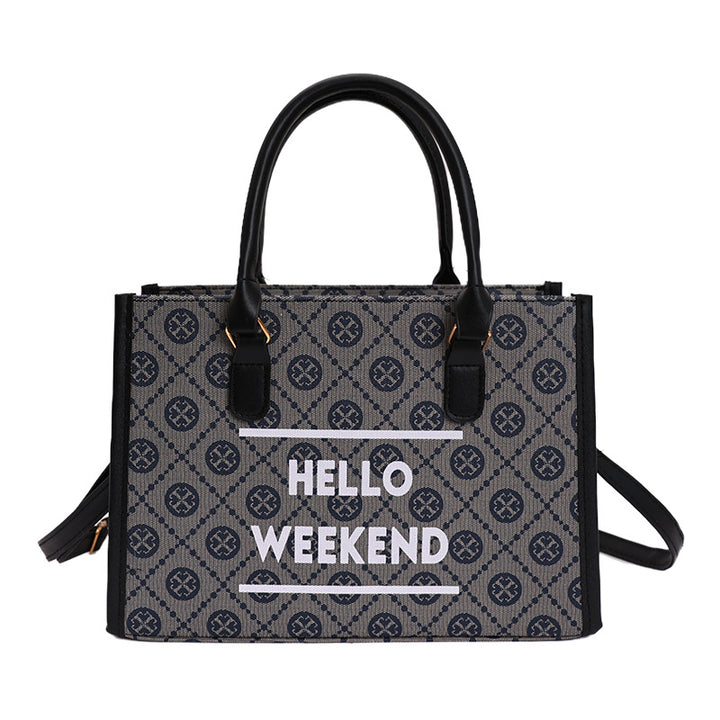 WoStylish Canvas Wochenend Tragetasche Karnz