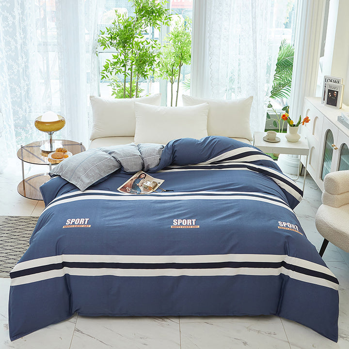 Elegantes Blumendesign Bettwäsche Set