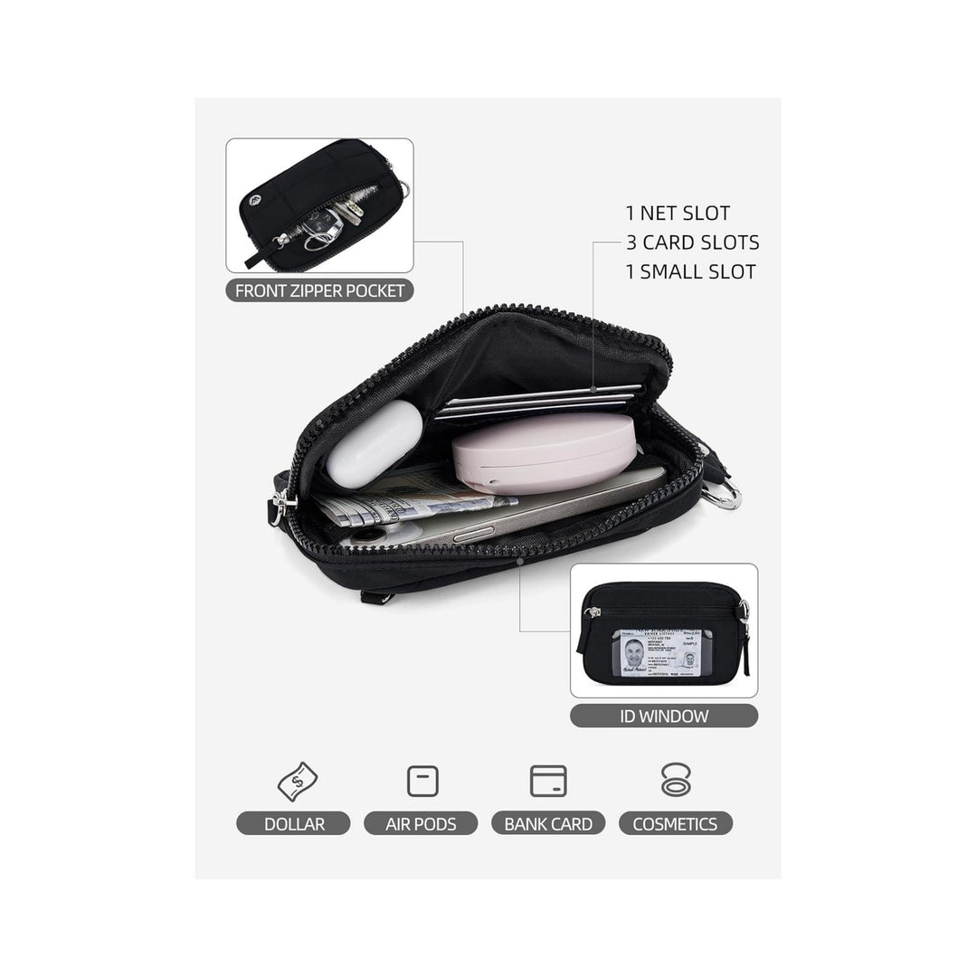 Praktische Mini-Handtasche mit Multifunktionalen Fächern Karnz