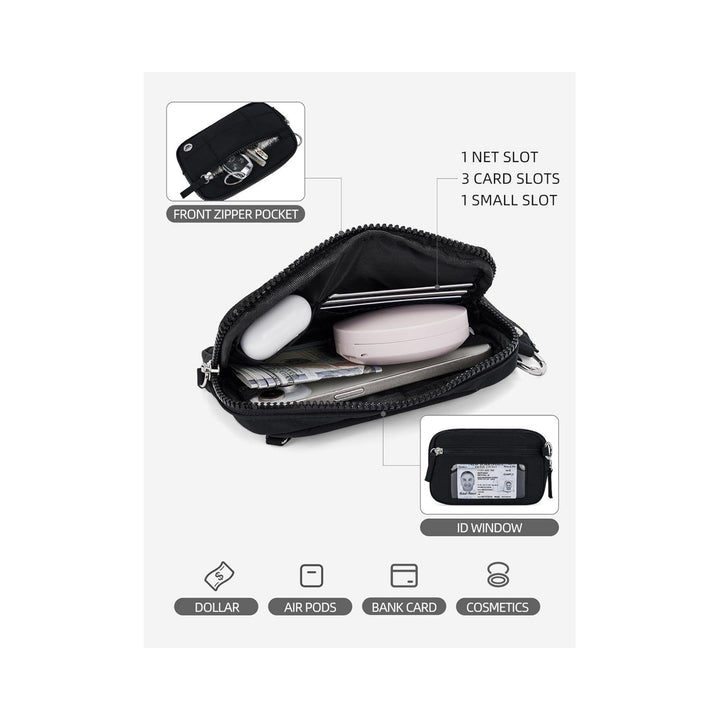 Praktische Mini-Handtasche mit Multifunktionalen Fächern Karnz