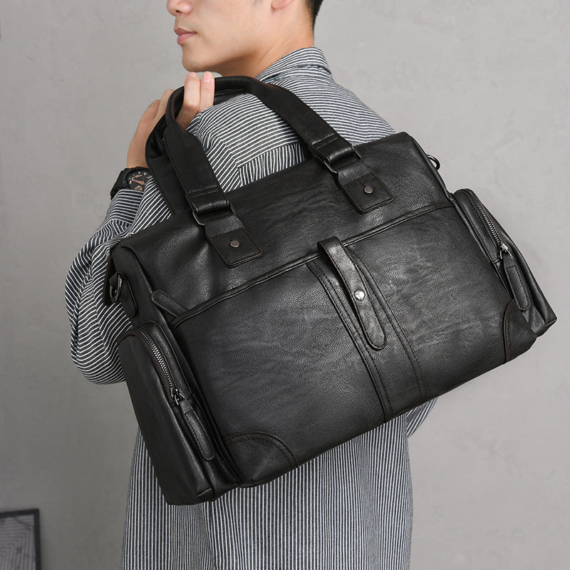 Premium Leder Aktentasche Karnz