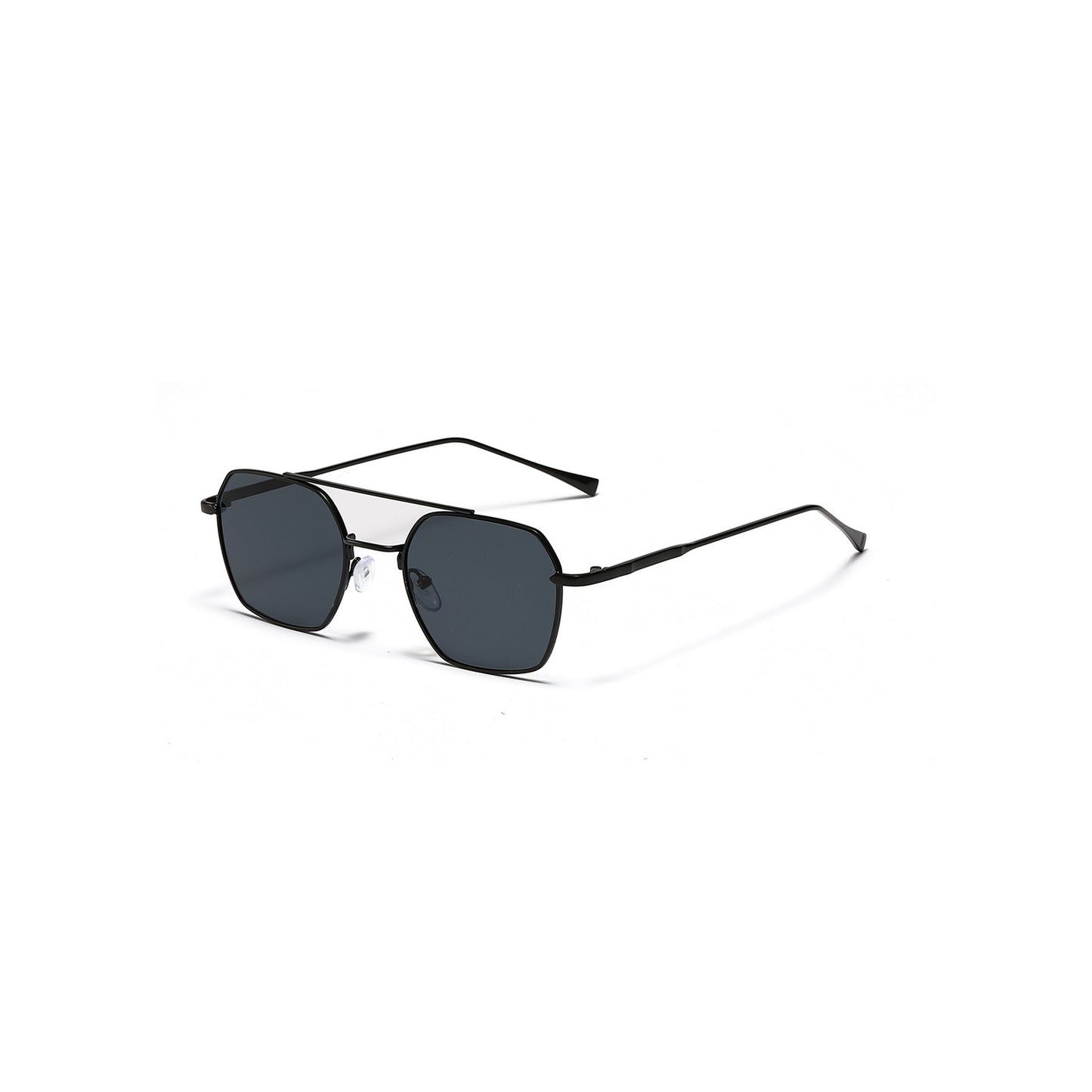 Damen filigrane Sonnenbrille mit elegantem polygonalen Rahmen Karnz