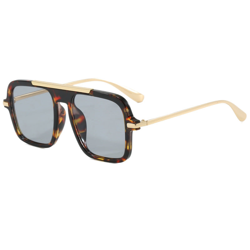 Damen modische Sonnenbrille mit angesagtem quadratischem Rahmen Karnz