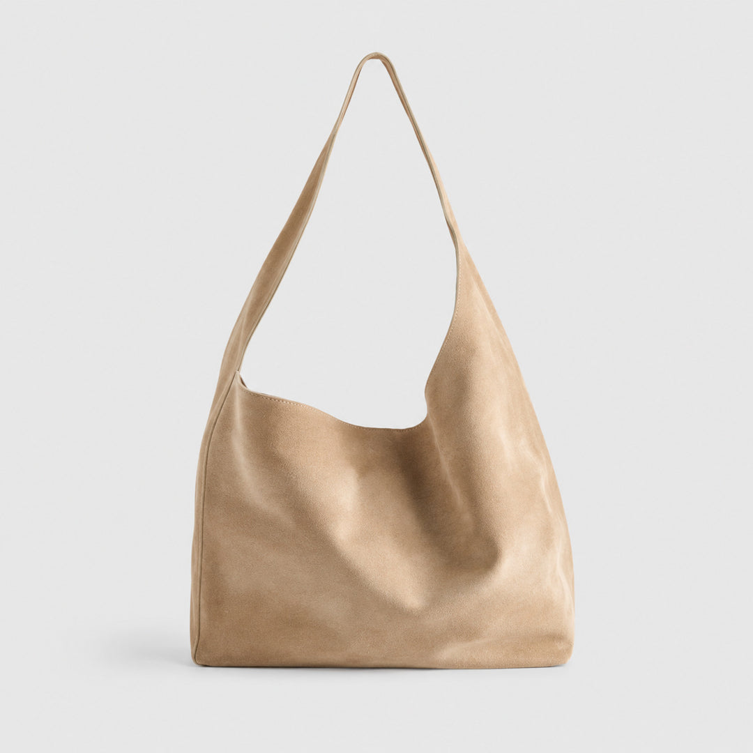 Weiche Wildleder Schlabber Schultertasche