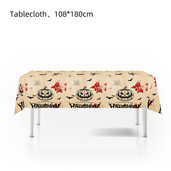 Vintage Servietten-Set mit antikem Zeitungs- und Anatomie-Print