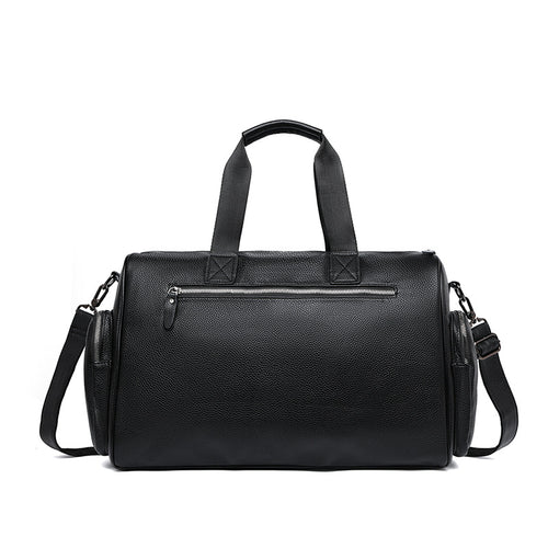 Premium Leder Wochenende Duffle Tasche Karnz