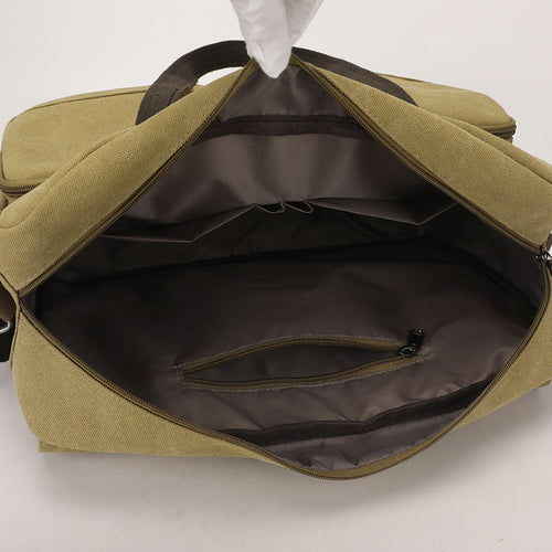 Stylische Canvas Aktentasche Karnz