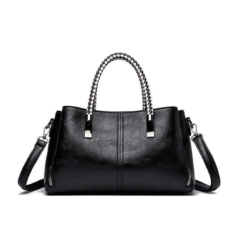 Elegante geflochtene Handtasche Karnz