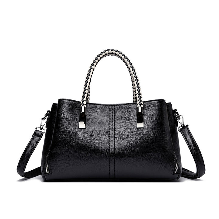 Elegante geflochtene Handtasche Karnz