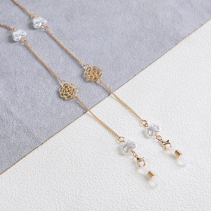 Elegante florale Tropfenohrringe Karnz