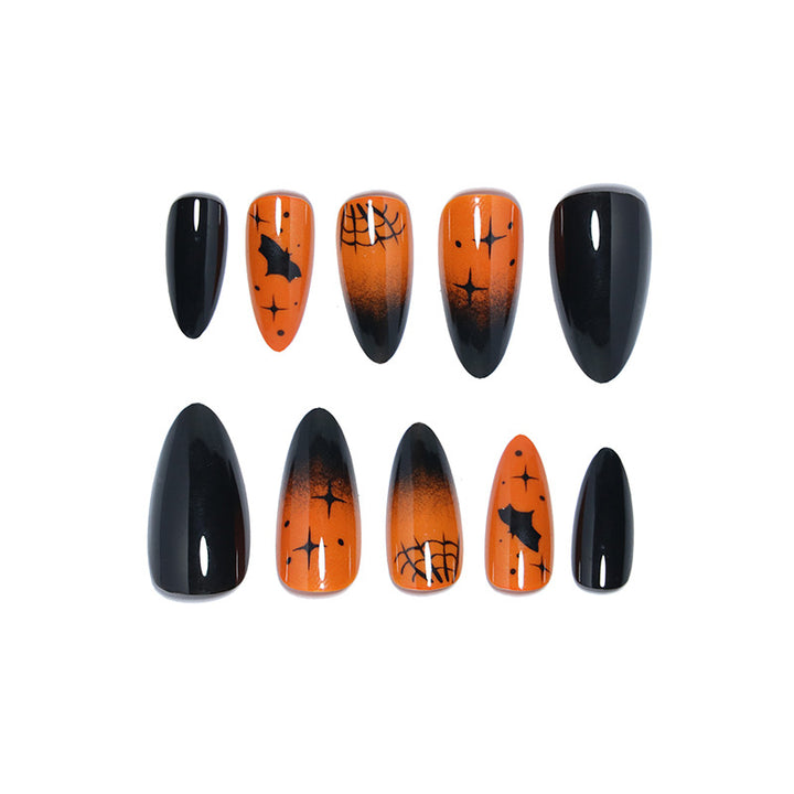 Halloween-Themen Press-On Nagelkunst-Set Karnz