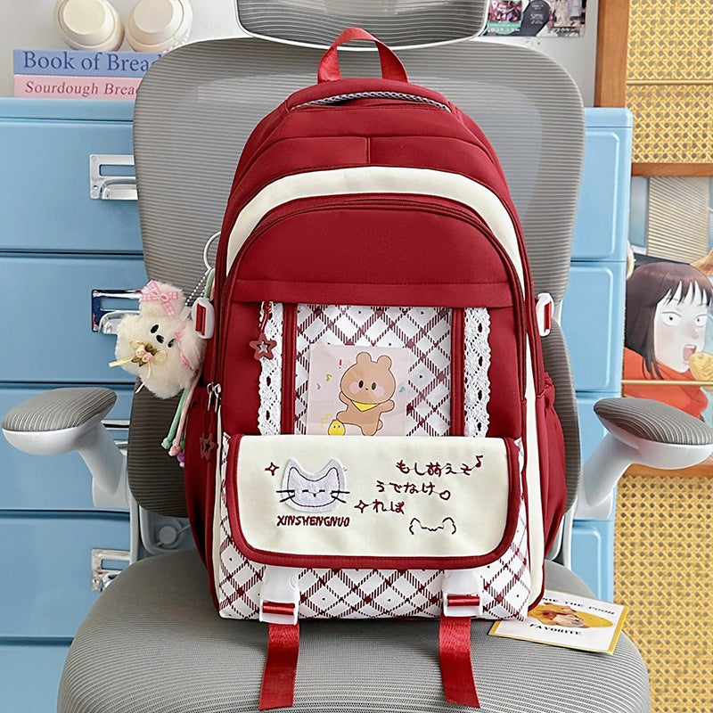 Stylische Grafische Rucksack Karnz