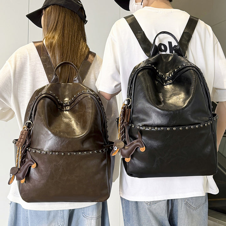 Legere Leder-Rucksack Karnz