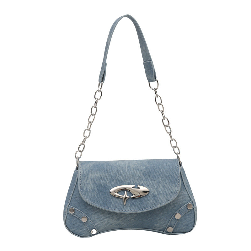 Kette-Detail Schulterhandtasche