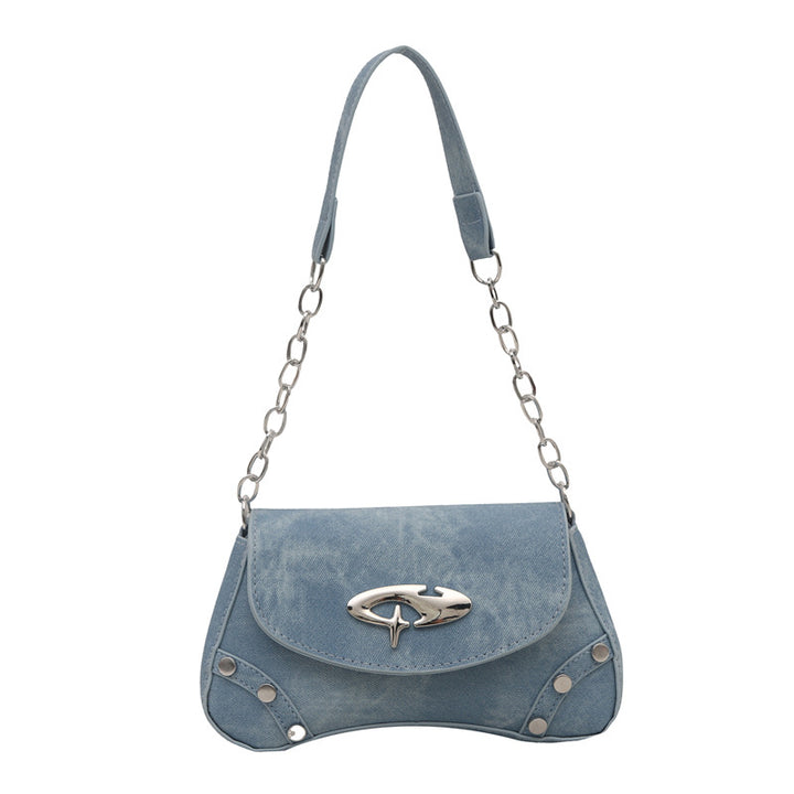 Kette-Detail Schulterhandtasche
