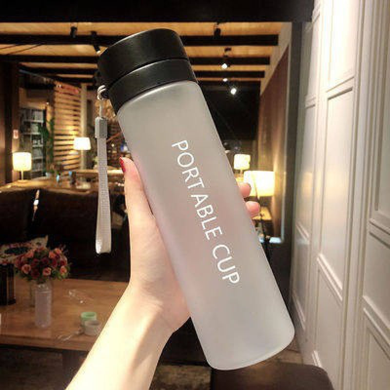 Damen stilvolle Glas-Trinkflasche Karnz