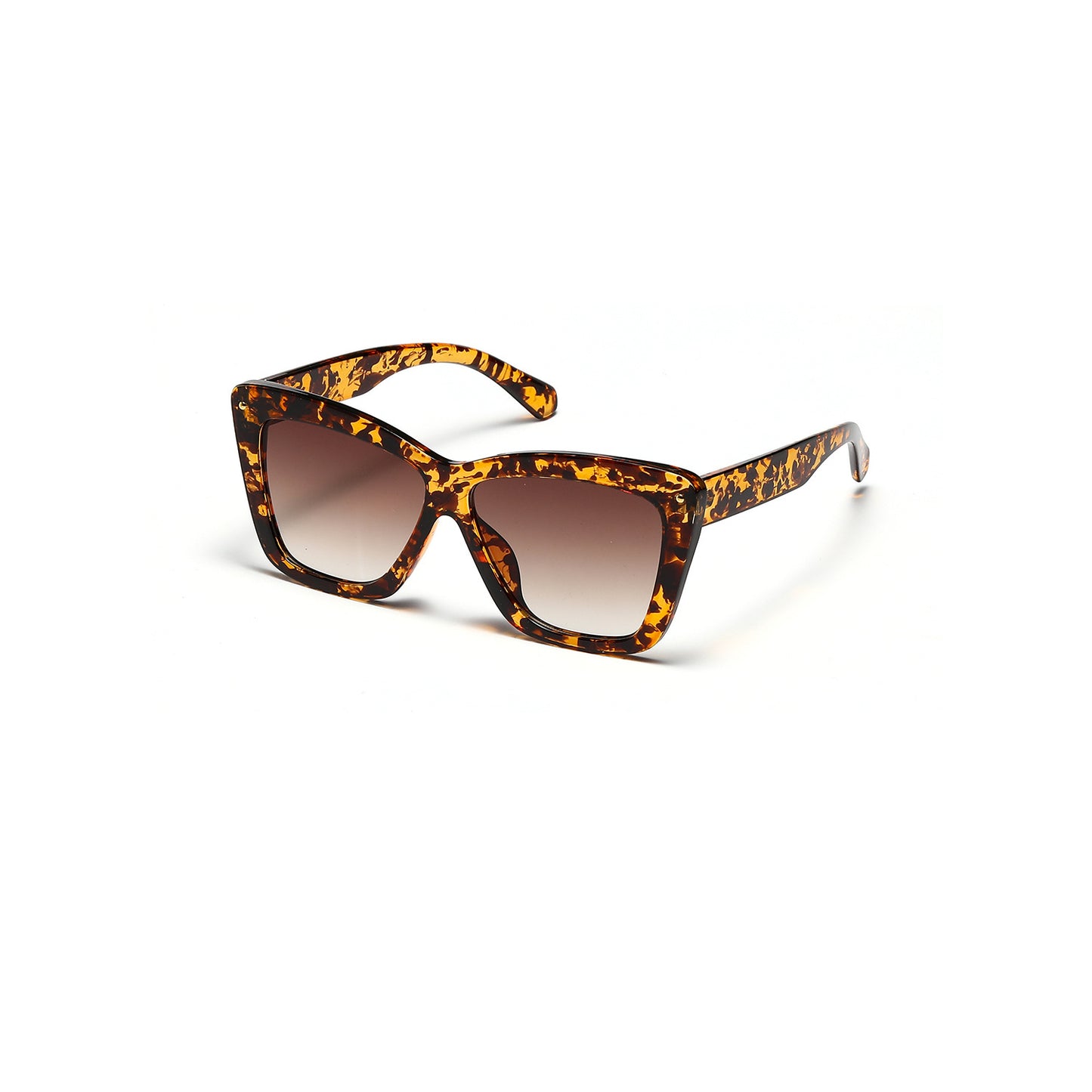 Damen geometrische oversized Sonnenbrille Karnz