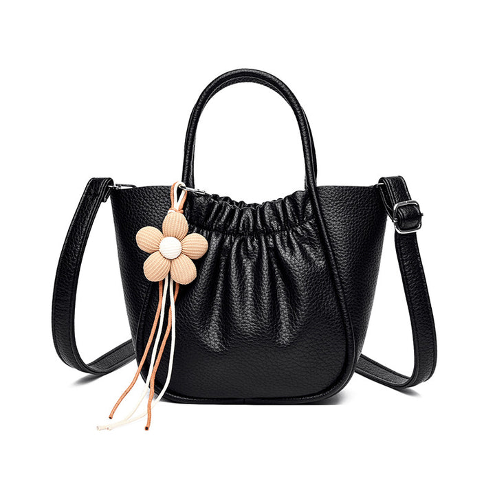 Chic Kunstleder Handtasche Karnz