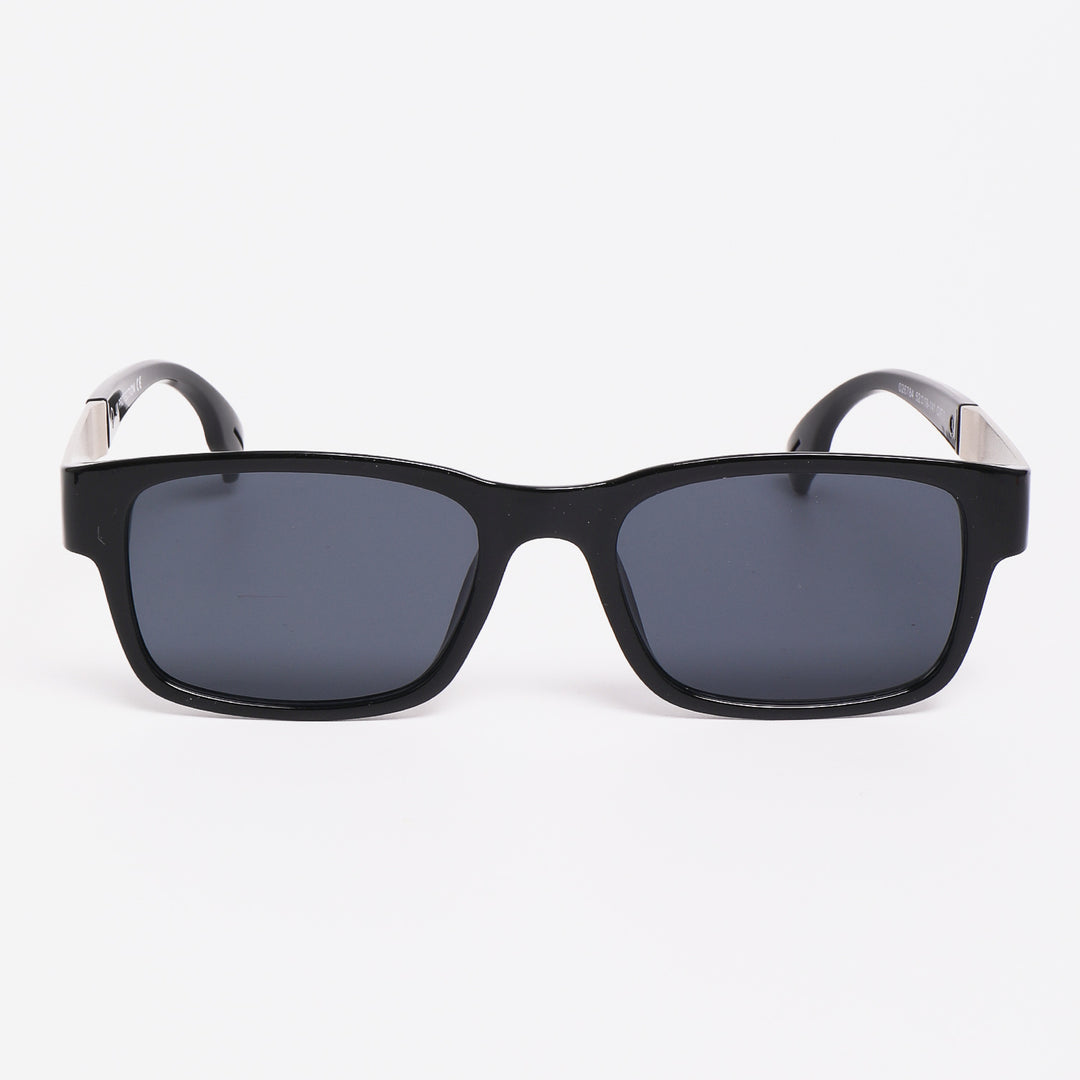 Damen modische Sonnenbrille mit geschwärztem Rahmen und polarisierenden Gläsern Karnz