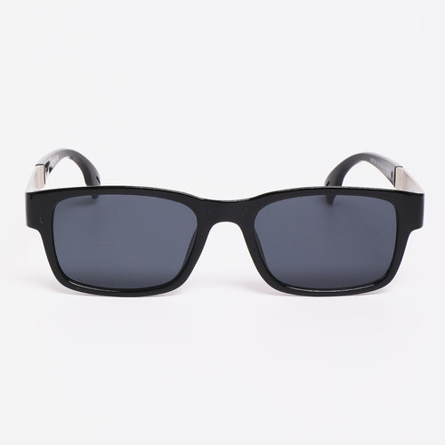 Damen modische Sonnenbrille mit geschwärztem Rahmen und polarisierenden Gläsern Karnz
