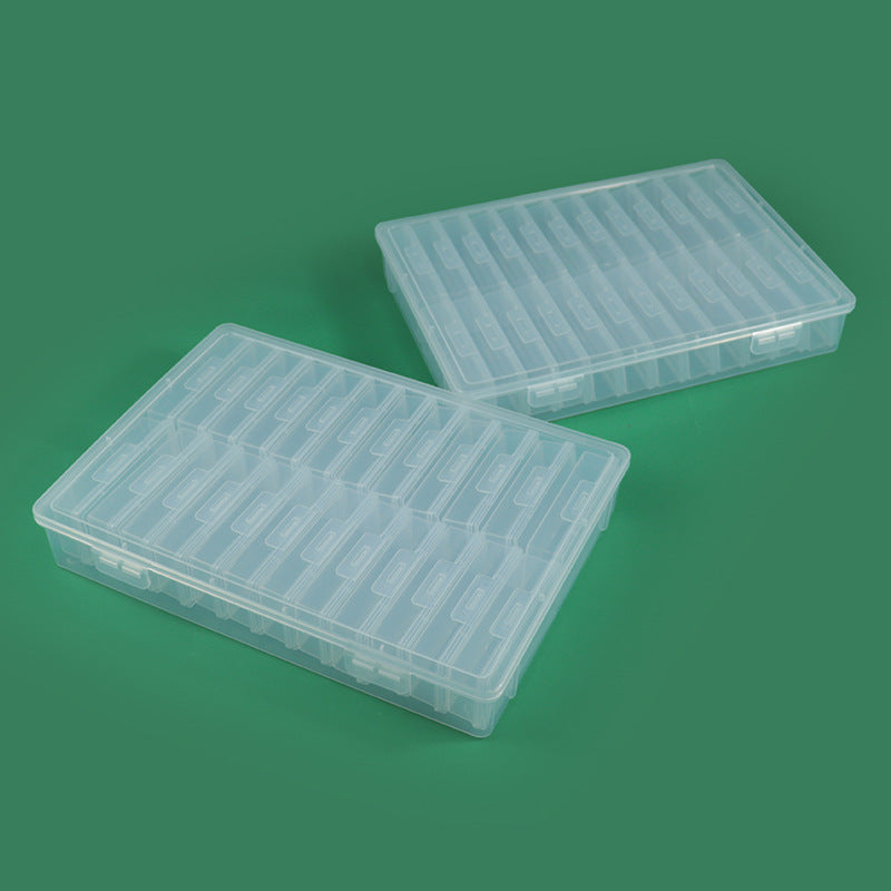 Multi-Division Transparente Bastelaufbewahrungsbox Karnz