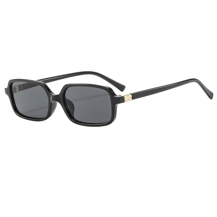 Damen modische Sonnenbrille mit elegantem Kunststoffrahmen und ausgefallenem Design Karnz