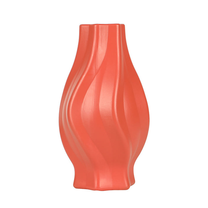 Elegante geschwungene dekorative Blumenvasen Karnz