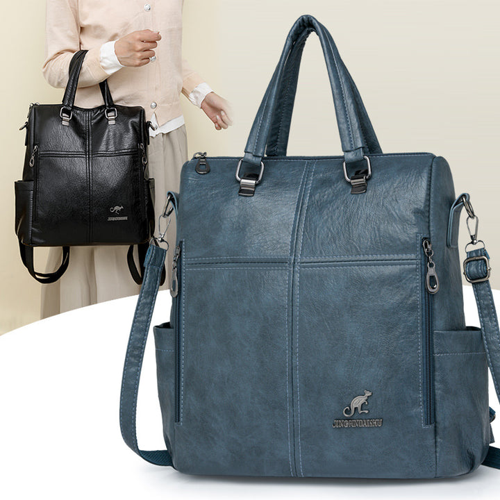 Multi-Funktionale Kunstleder-Handtasche Karnz