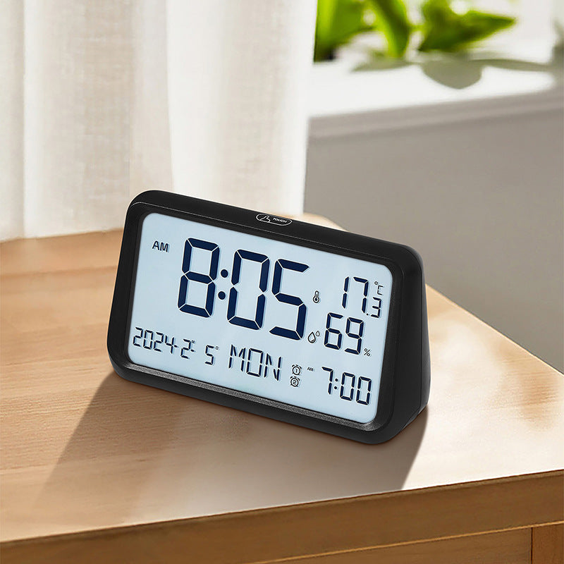 Digitaler Wecker mit Temperatur- und Luftfeuchtigkeitsanzeige Karnz
