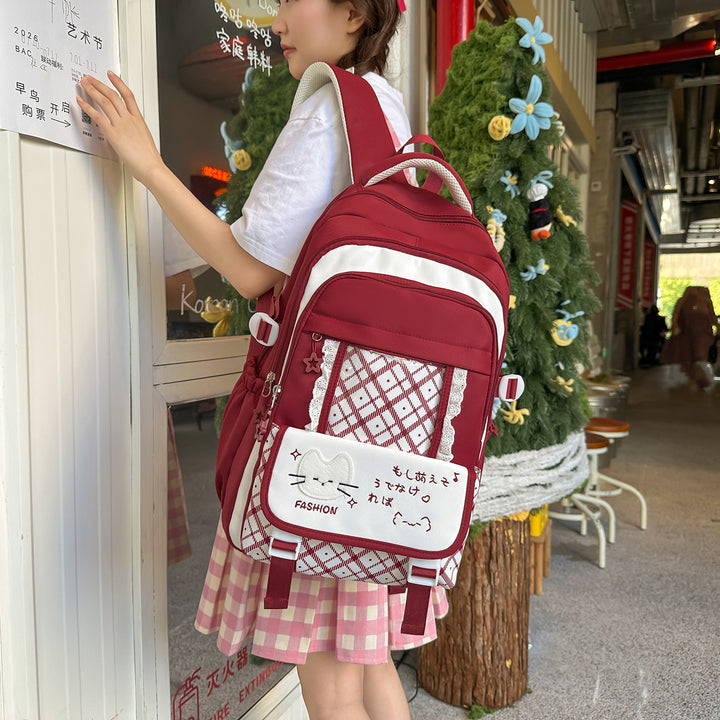 Verspielter Grafikdesign-Rucksack Karnz