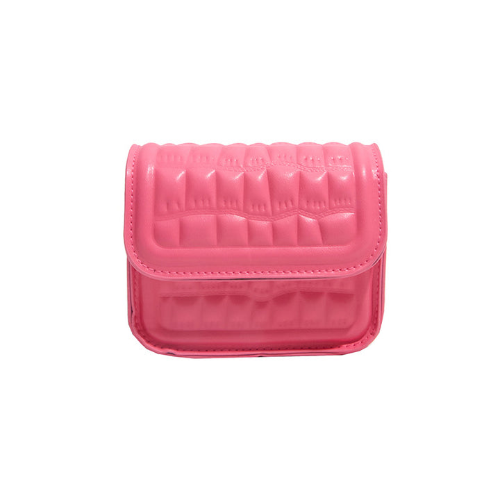 Texturiert gesteppte Mini-Crossbody-Tasche Karnz