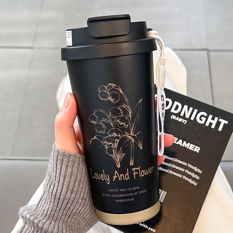 Damen isolierter Reisebecher mit Aromaschutz Karnz