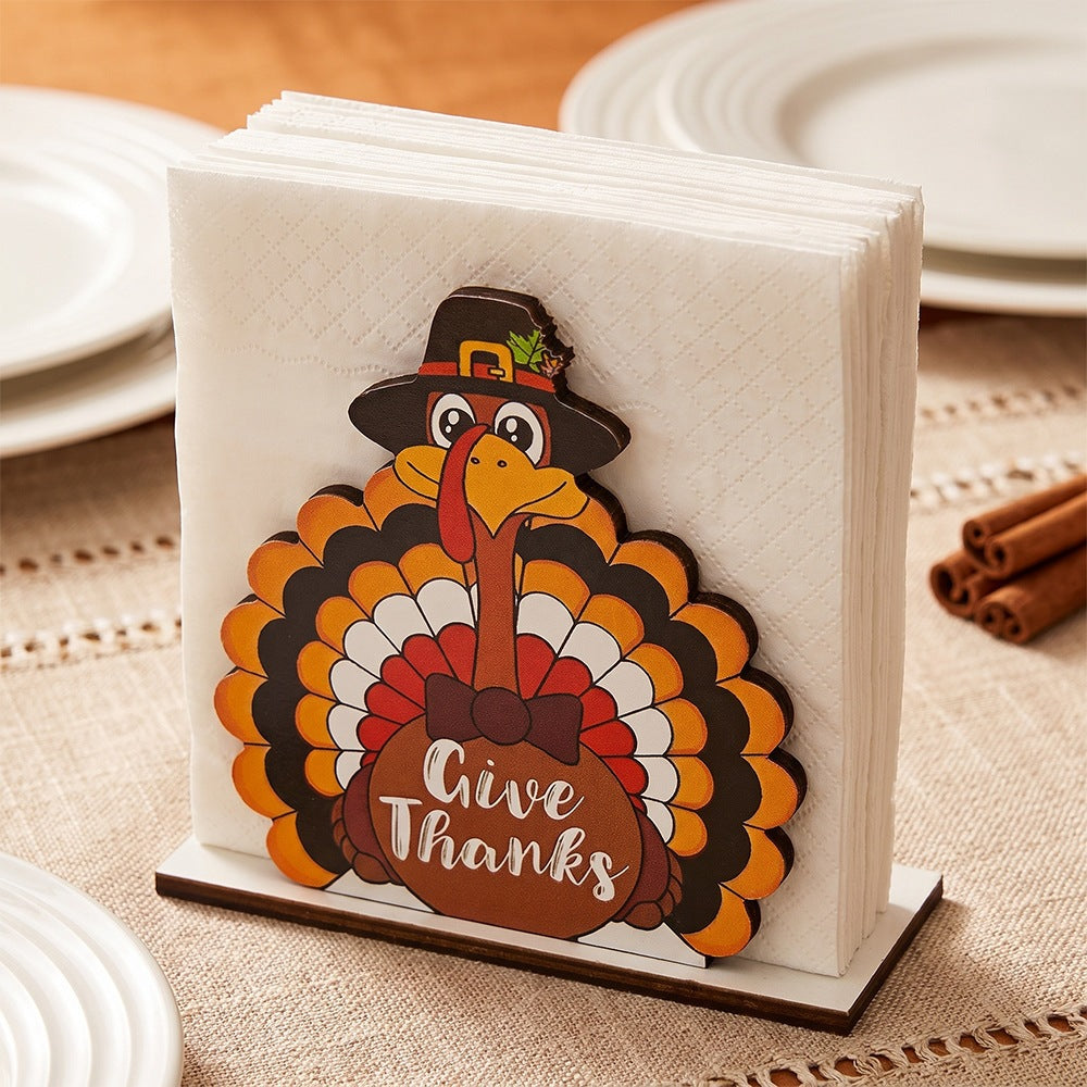Dekofigur Thanksgiving Truthahn Karnz