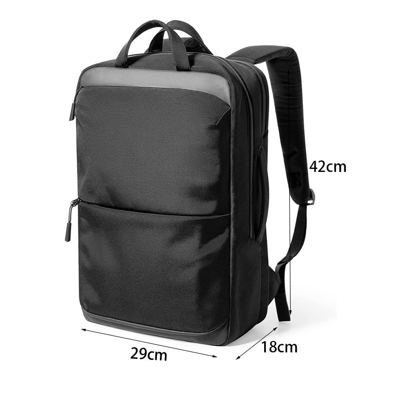 Herren praktischer Business-Rucksack mit gepolstertem Laptopfach und Organisationssystem Karnz