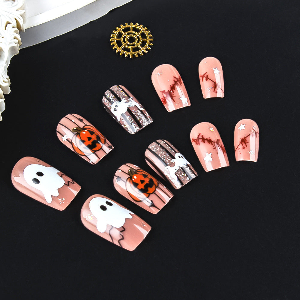 Halloween-Themen-Nailart Karnz