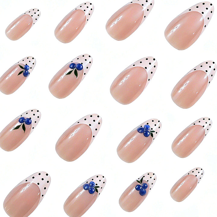Künstlerische Blumen Design Nagelverstärkung Karnz