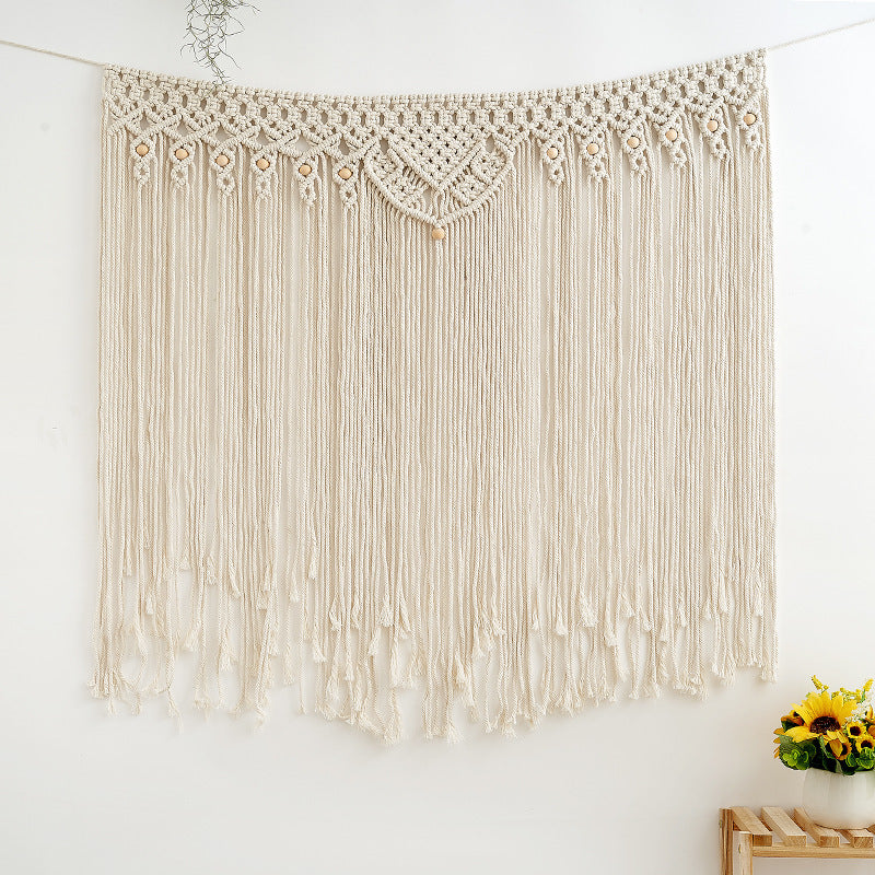 Bohemian Makramee Wandteppich Karnz