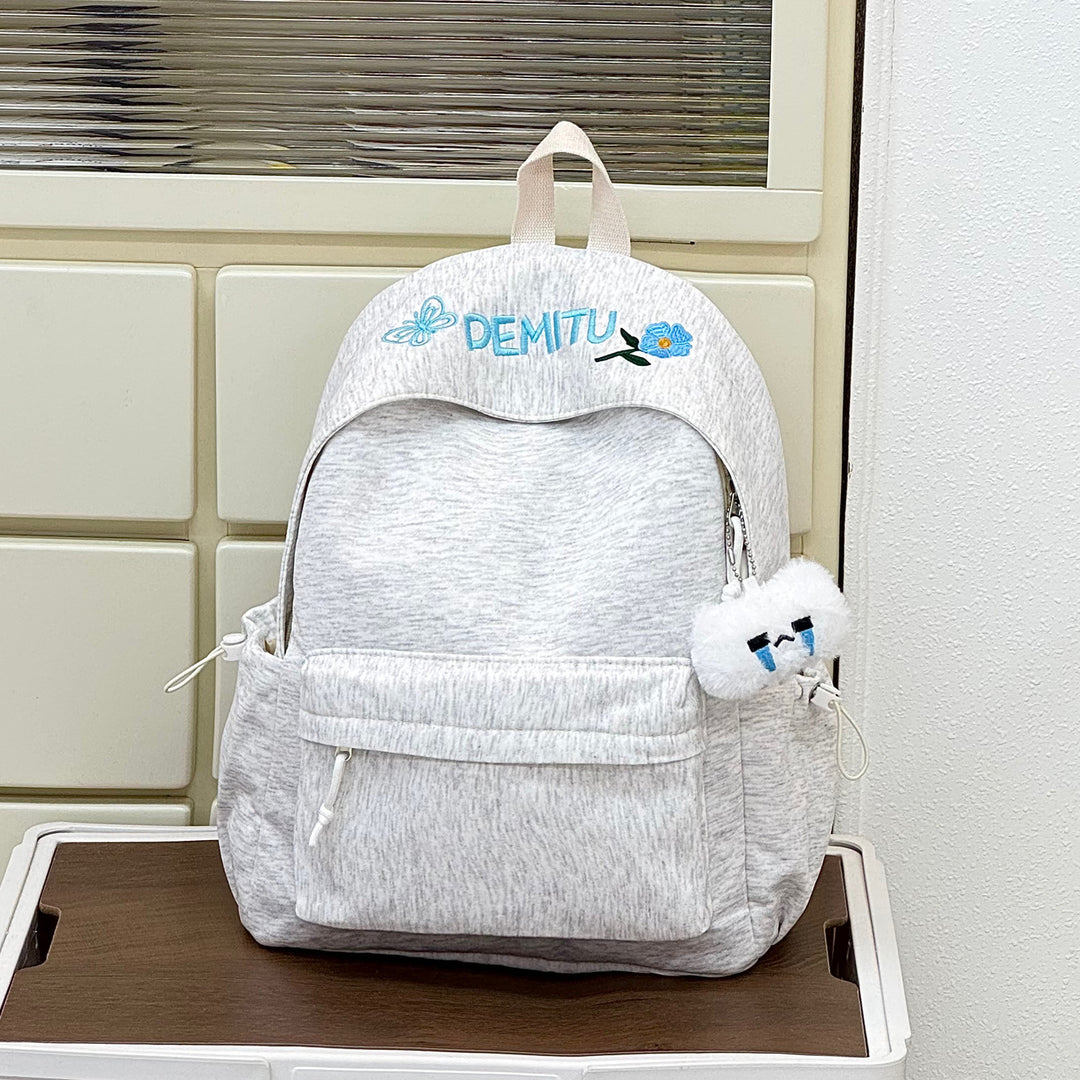 Lässiger bestickter Rucksack Karnz