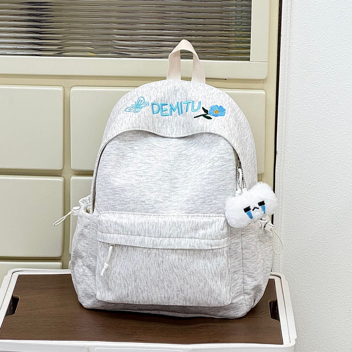 Lässiger bestickter Rucksack Karnz