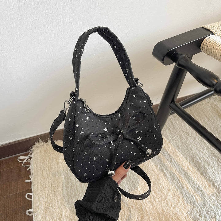 WoDekorative Sternmuster Hobo Tasche Karnz
