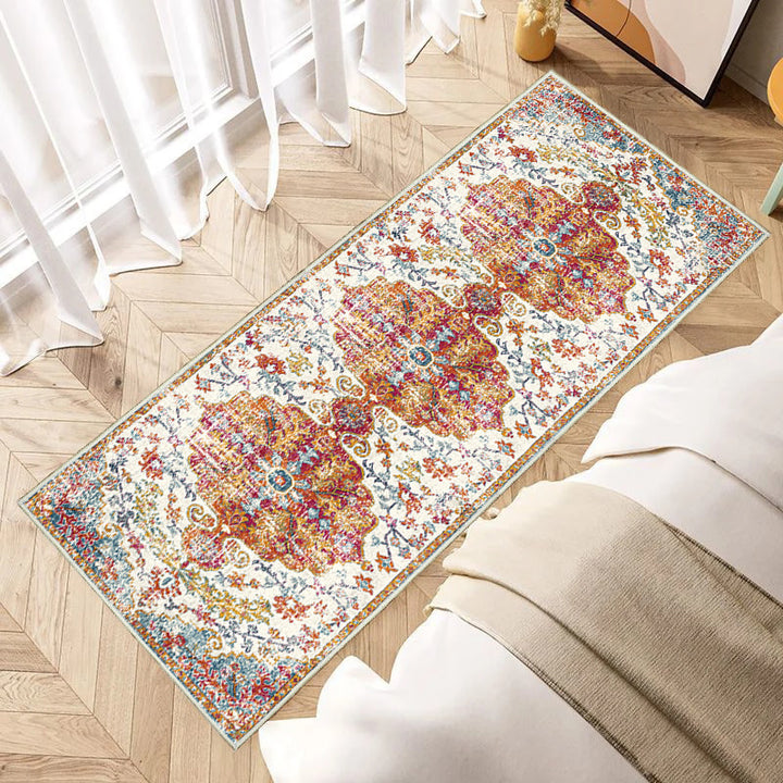 Vintage Bohemian Läufer Teppich Karnz