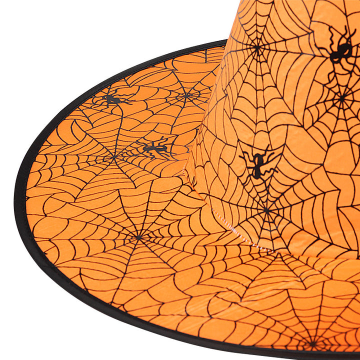 Halloween-Themen-Spinnennetz-Kostümhut
