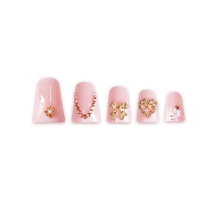 Dekorative Strass-Nagelerweiterungen Karnz