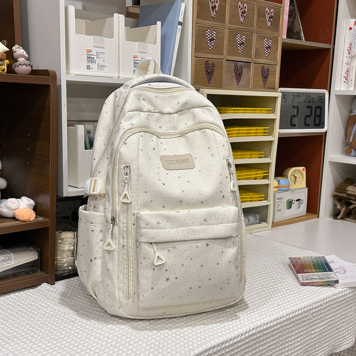 Stern-gedruckter Multi-Taschen Rucksack Karnz