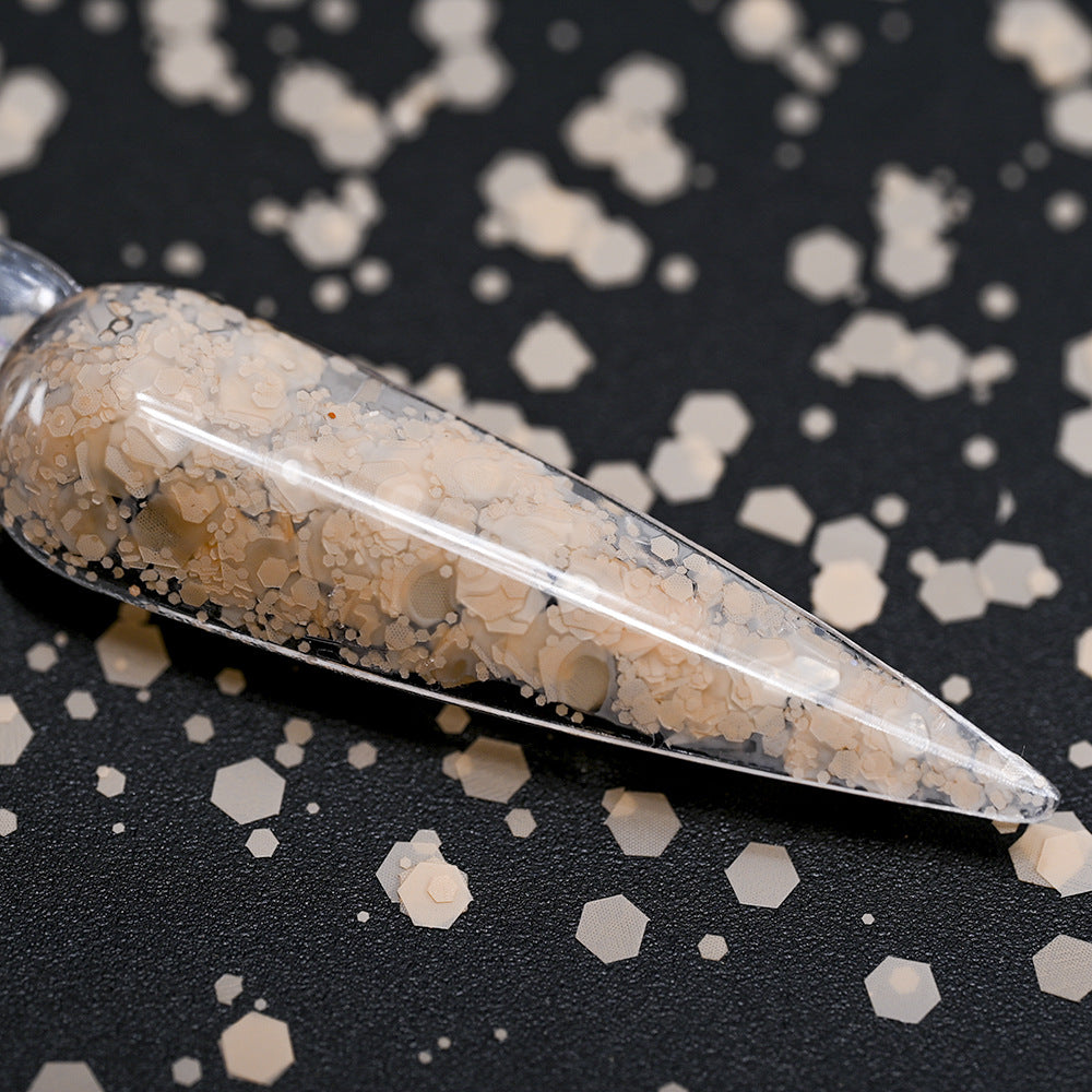 Dekorative Nagelkunst Glitter Flakes