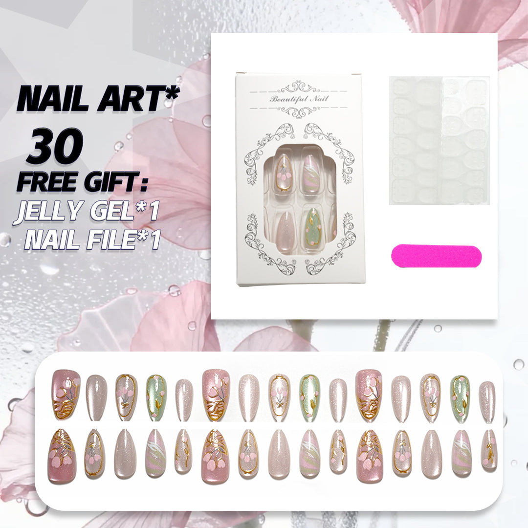 Premium Press-On Nagelkunst Set