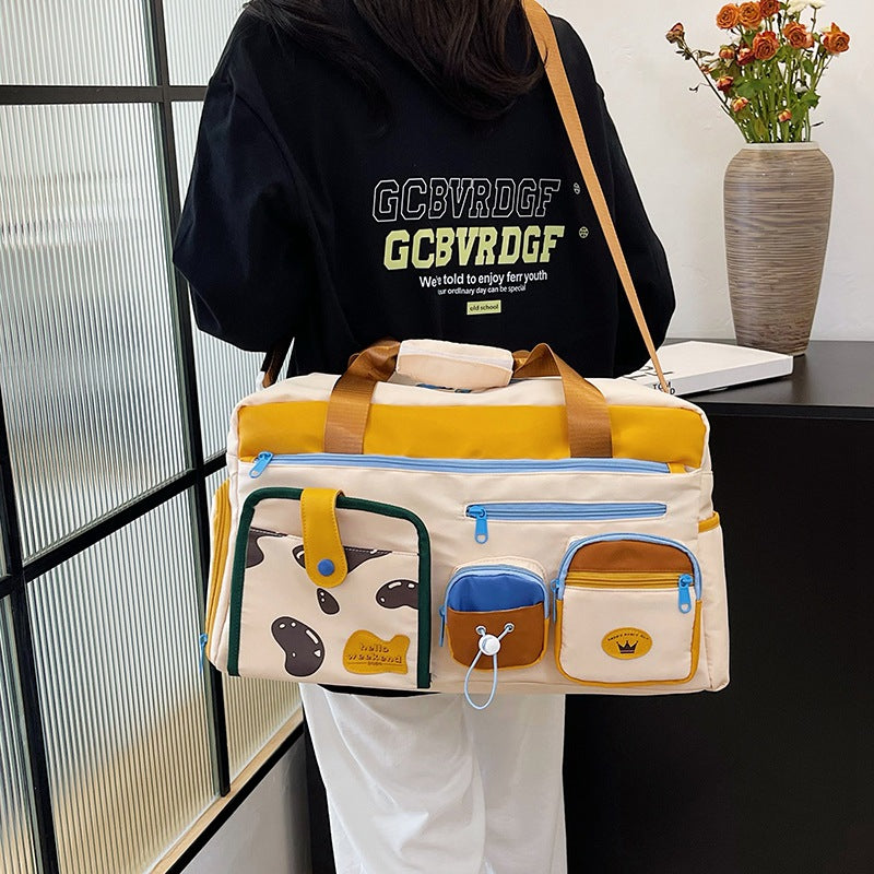 Verspielt tierisches Reise-Duffelbag Karnz