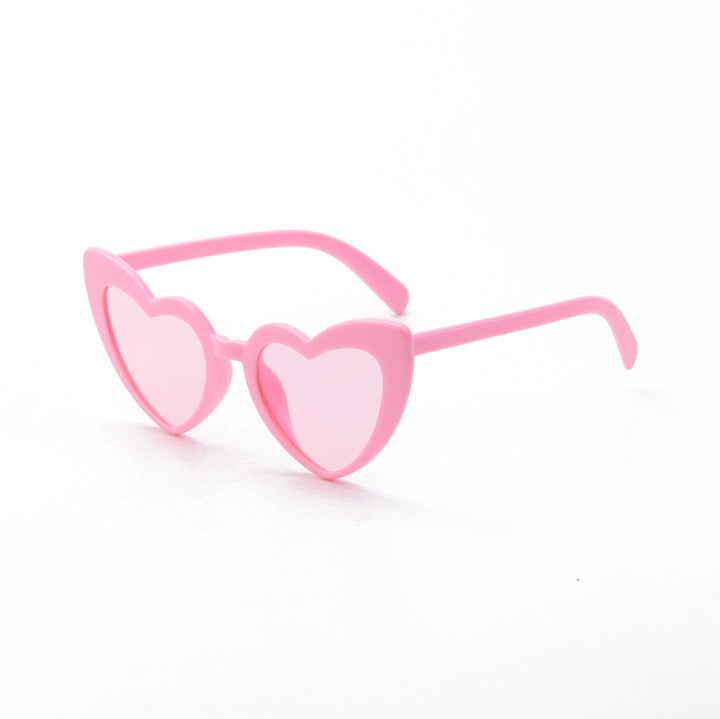 Herzförmige Retro-Sonnenbrille Karnz